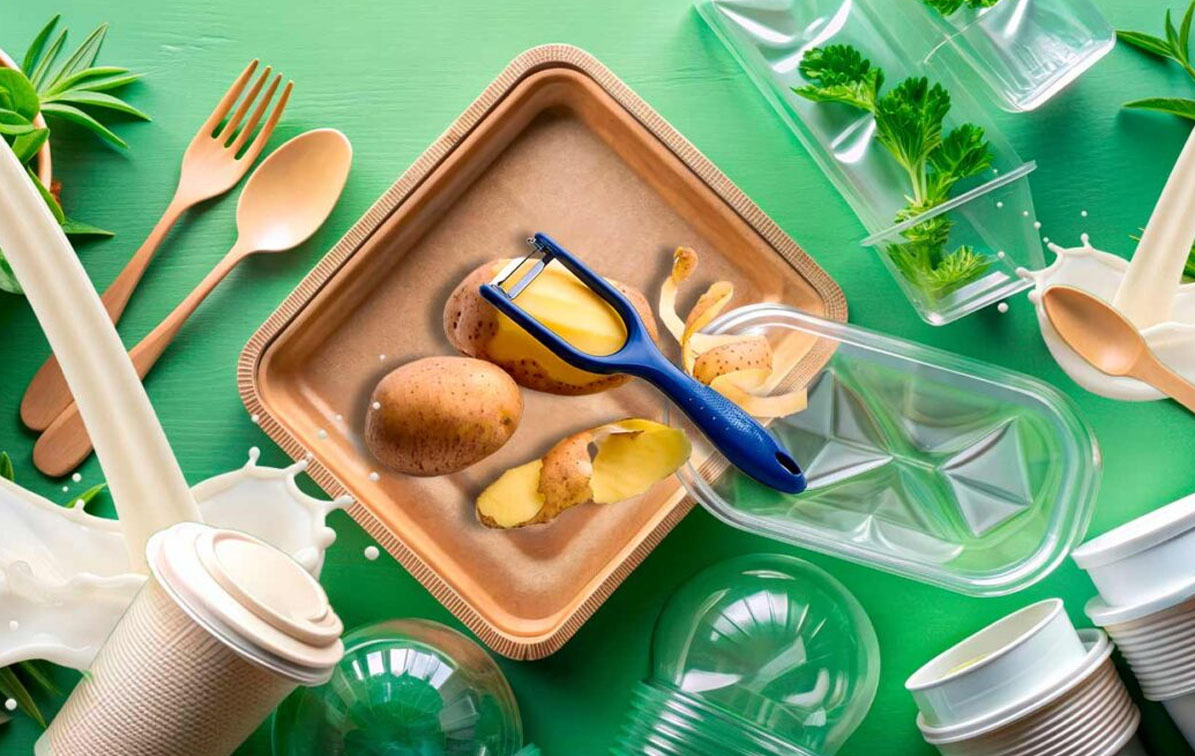 Del desecho al diseño: cómo microbios y cáscaras pueden reemplazar al plástico