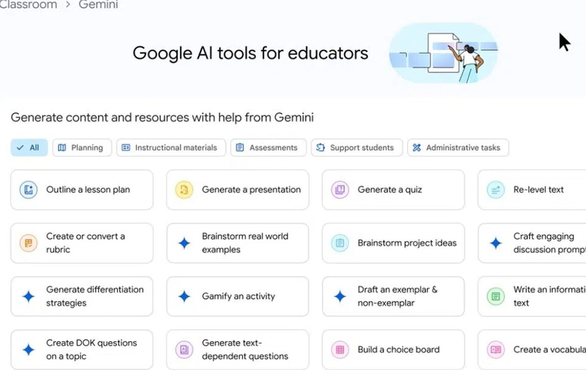 Esto es todo lo que puedes hacer con la última versión de Gemini for Education