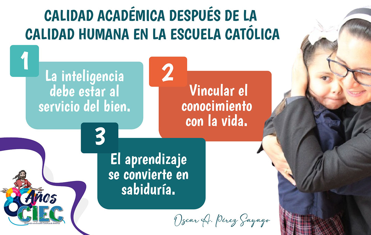 610 - Calidad académica después de la calidad humana en la Escuela Católica