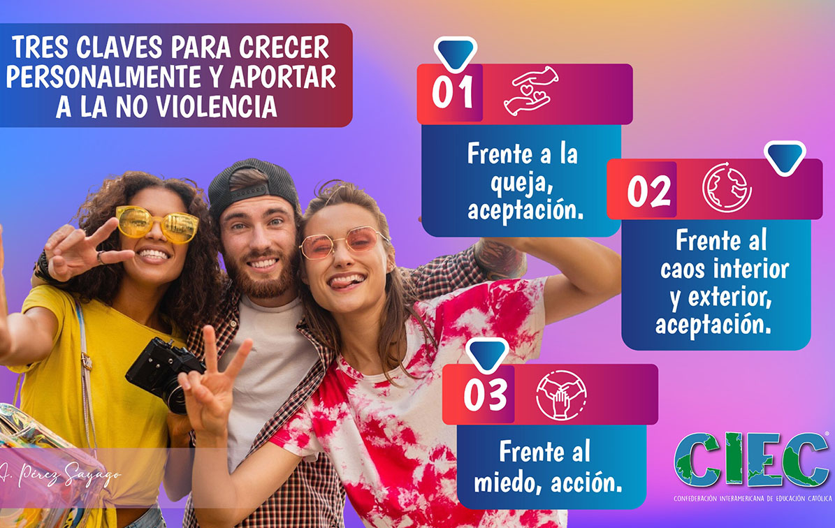618 - Tres Claves para crecer personalmente y aportar a la no violencia