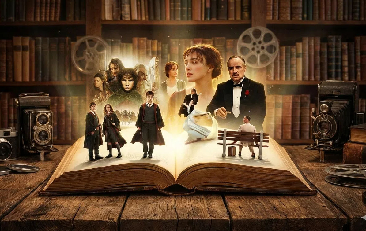 45 películas basadas en obras literarias