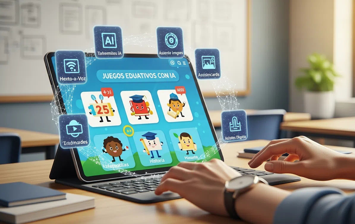 5 herramientas de IA que todo docente debería usar para crear juegos educativos