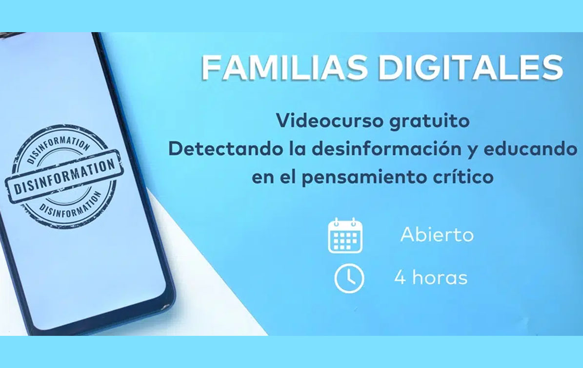 Este es el videocurso gratuito que necesitas para ayudar a tus hijos a luchar contra la desinformación digital