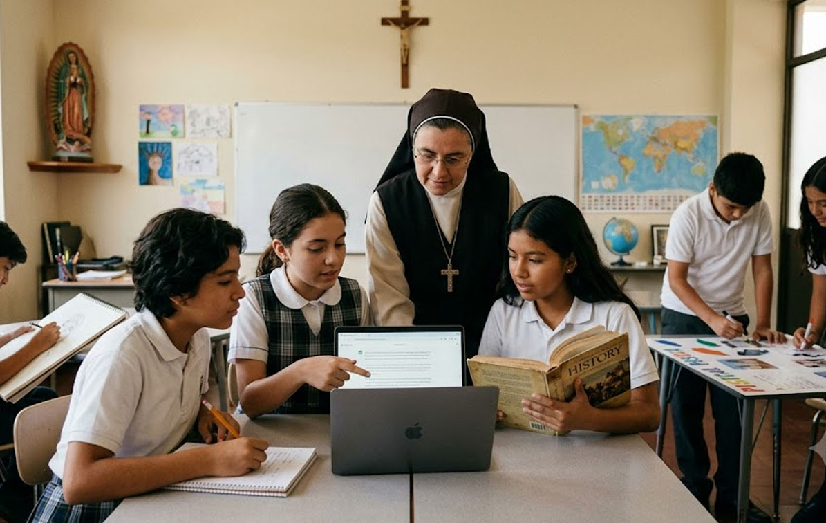 10 claves para trabajar la alfabetización crítica en ia en la escuela católica desde Magnifica Humanitas - Ed. 146