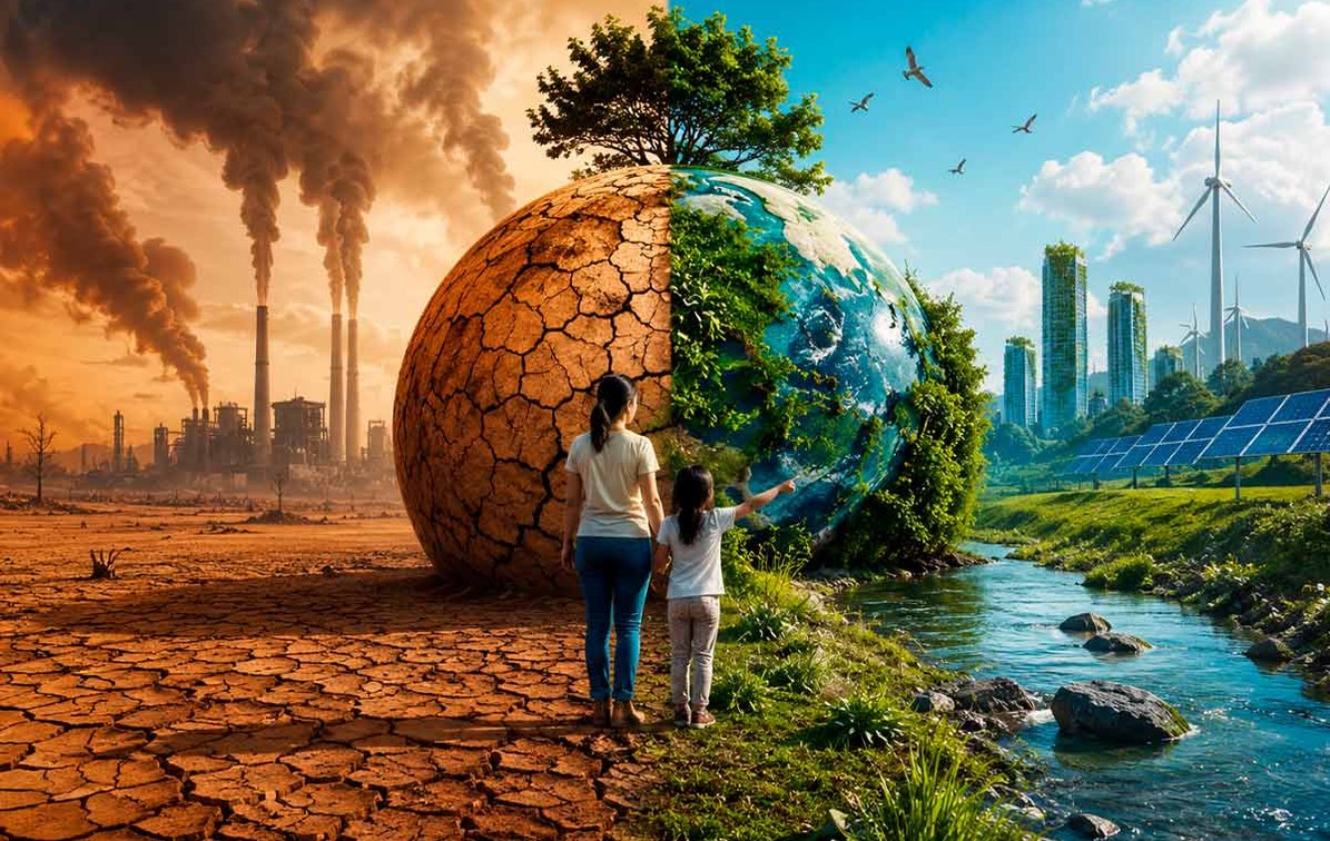 Más allá de la crisis climática: la propuesta que visualiza un mundo justo y sostenible