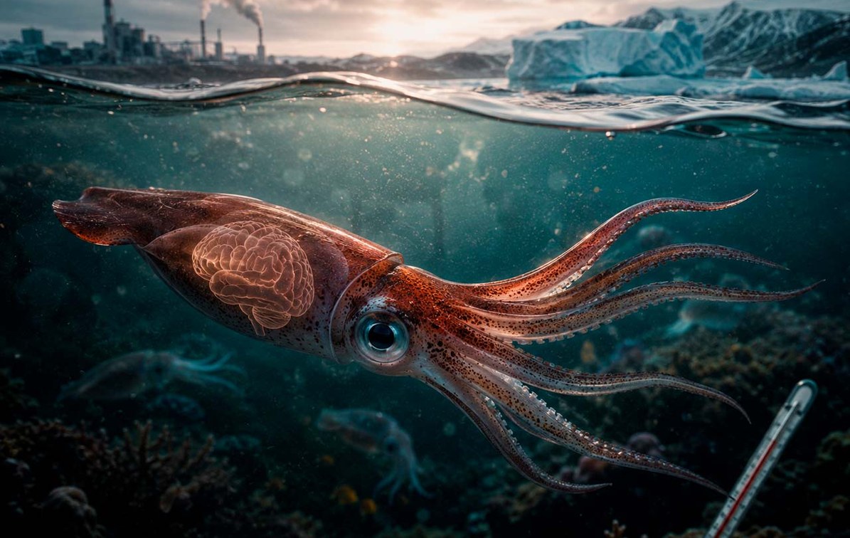 ¿Cómo podría el cambio climático reducir el tamaño del cerebro de algunas especies?