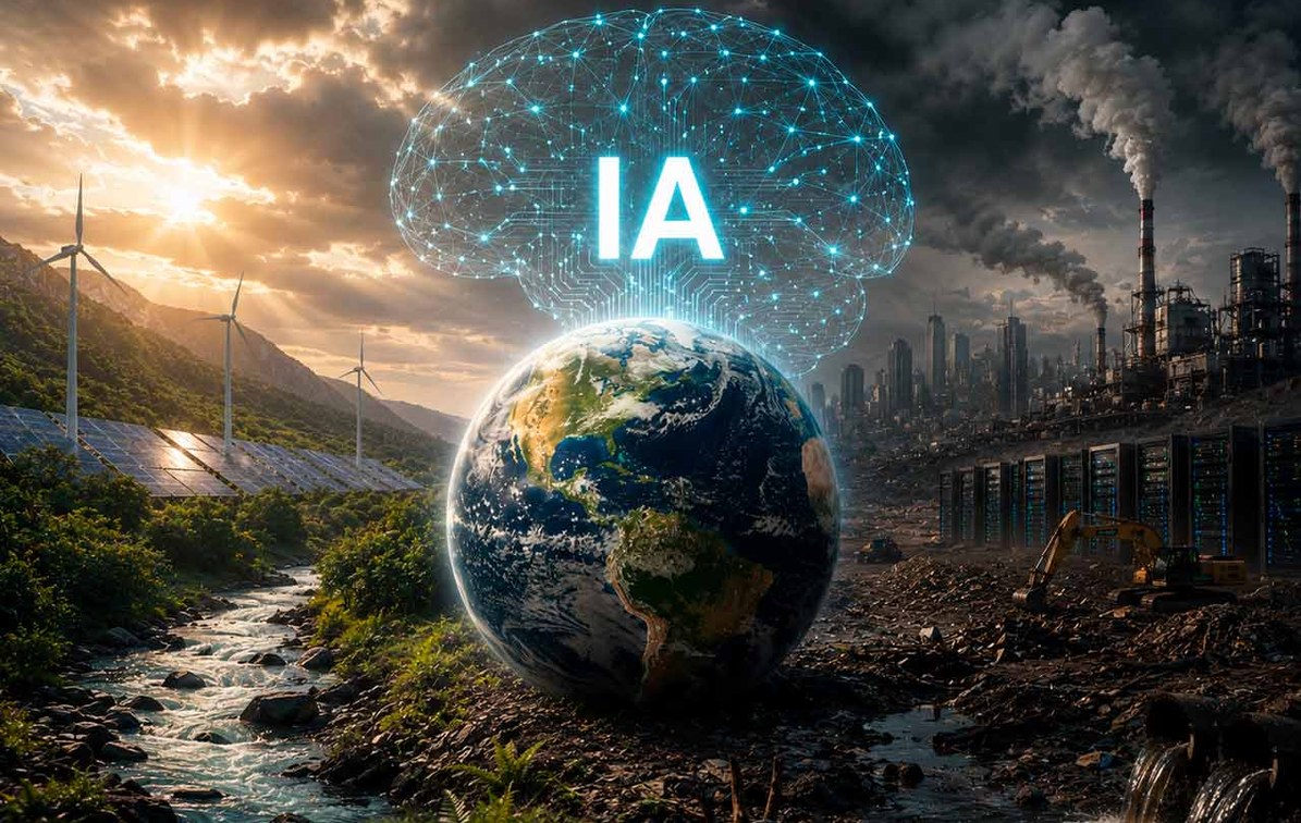 ¿Por qué el impacto ambiental de la IA va mucho más allá de las emisiones de carbono?